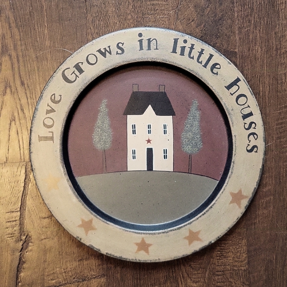 The Hearthside Collection by Barbara Lloyd Folk Art Plate